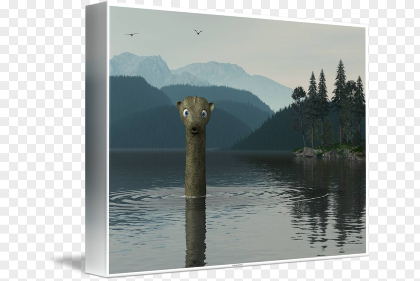 Loch Ness Monster Cartoon Pictures Gallery Wrap Canvas Photography PNG