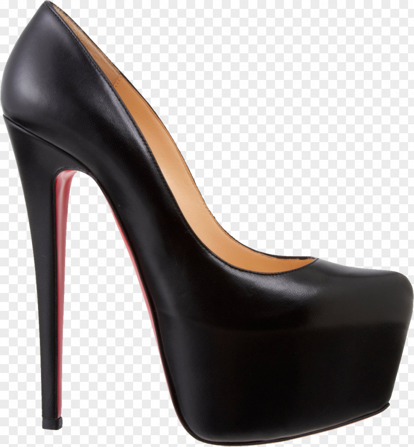 Louboutin Image Court Shoe High-heeled Footwear Stiletto Heel Platform PNG