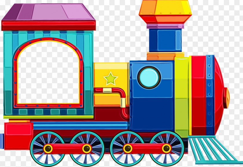 Thomas The Tank Engine Rolling Train Background PNG