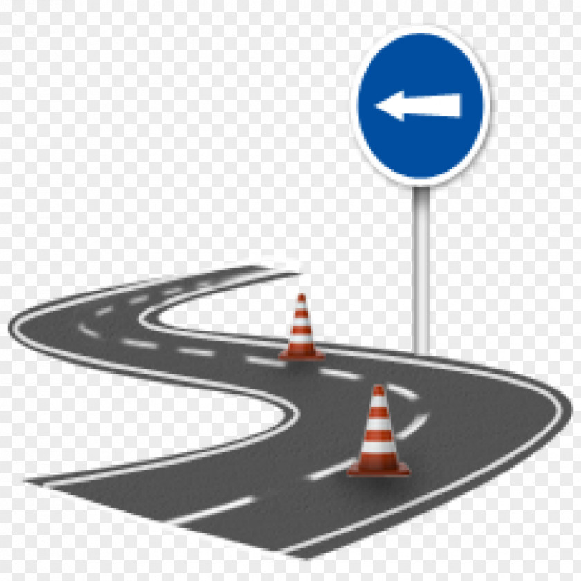 Traffic Cone Car Driving Driver's Education School Lesson PNG