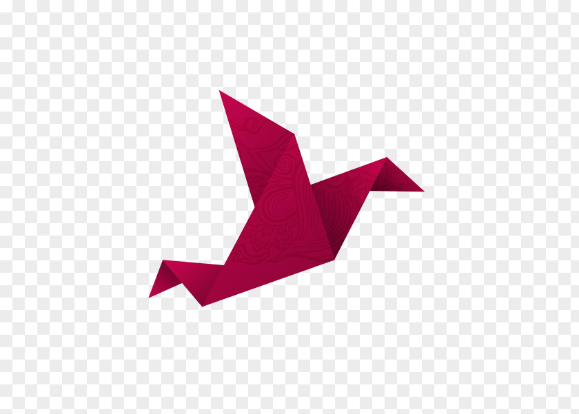 Crane Origami Animals Paper PNG