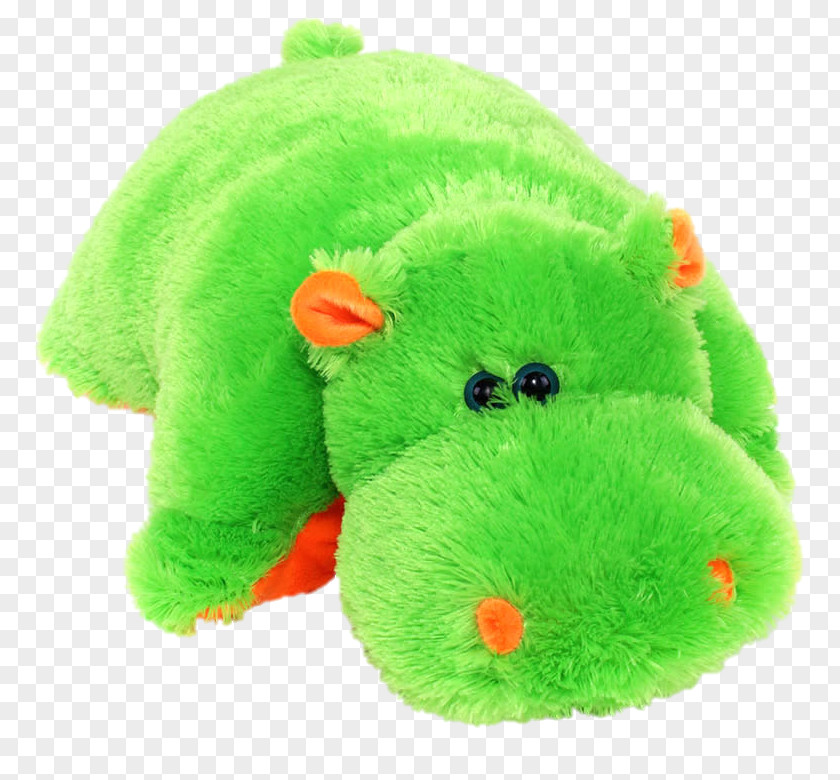 Begging Stuffed Animals & Cuddly Toys Hippopotamus Sleep Pillow Plush PNG