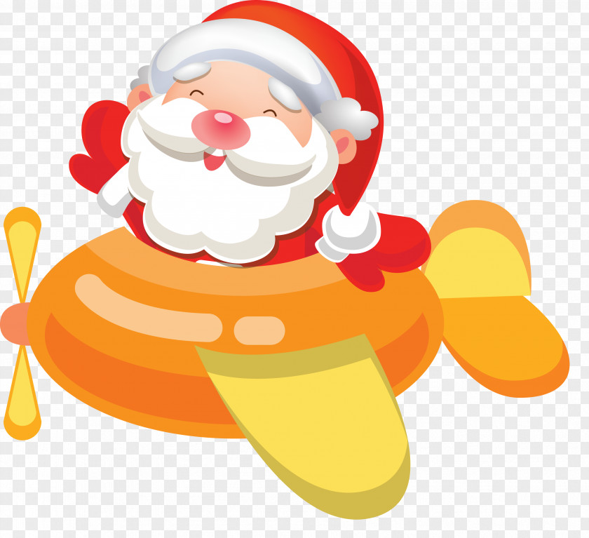 Santa Claus Rudolph Christmas PNG