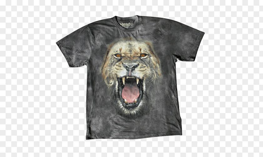 T-shirt Lion Top Aloha Shirt PNG