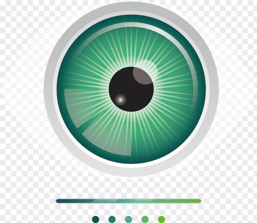 Vector Painted Eye Icon Drawing Illustration PNG