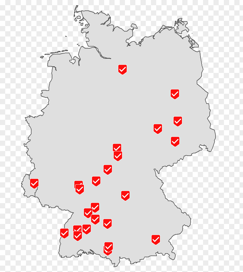 Map Germany City PNG
