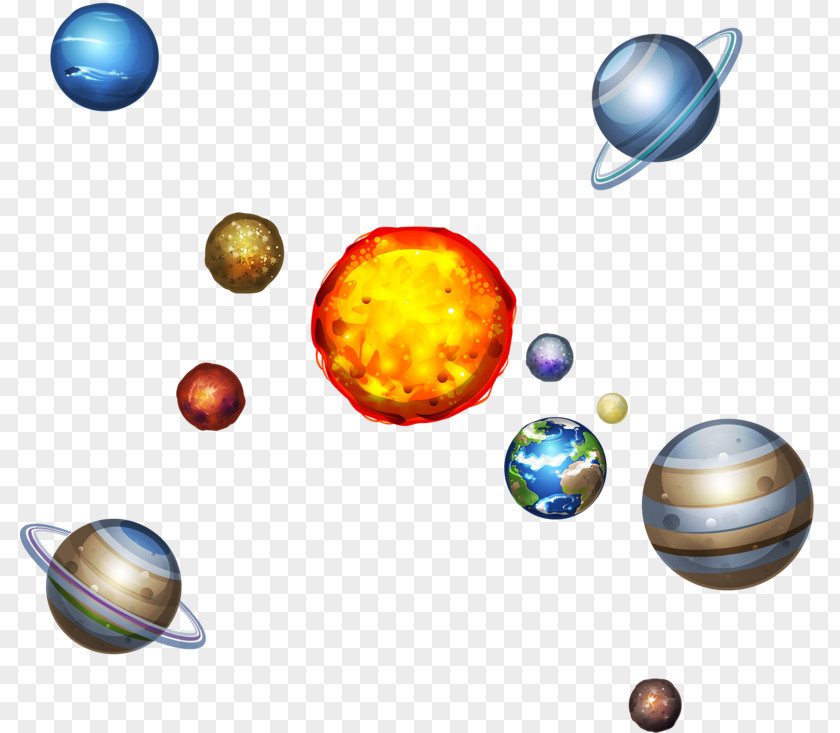 Planet In Space Outer Universe PNG