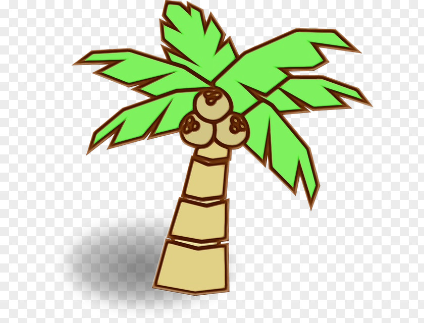 Symbol Plant Stem Coconut Leaf Drawing PNG