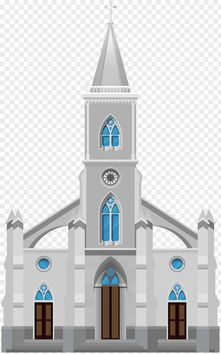 Cartoon Church Images Middle Ages Chapel Facade Steeple Cathedral PNG