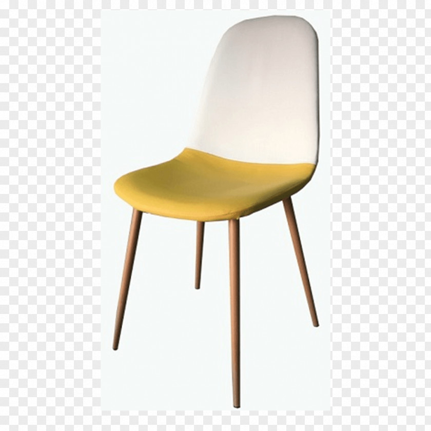 Chair Table Yellow Color Black PNG