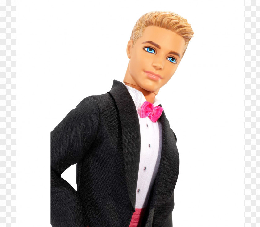 Groom Ken Barbie: A Fashion Fairytale Doll Toy PNG