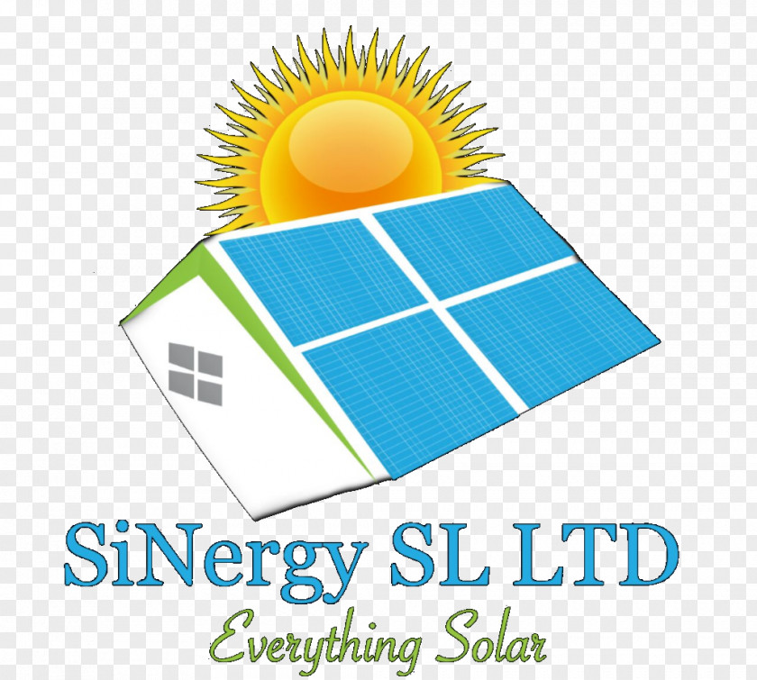 Energy Logo Solar Panels Power PNG