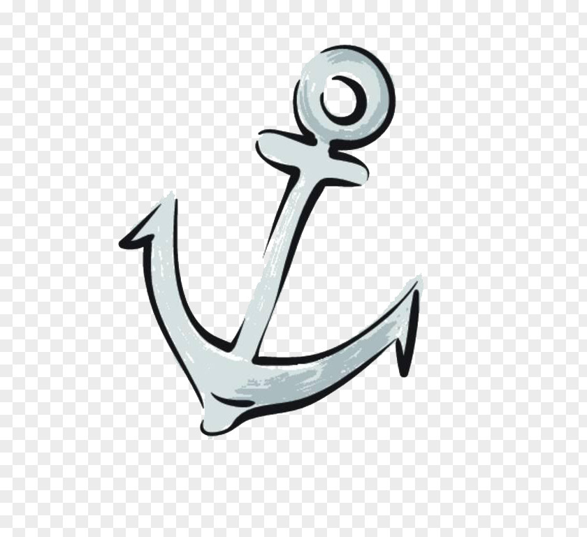 Hand Painted Anchor Royalty-free Photography Illustration PNG