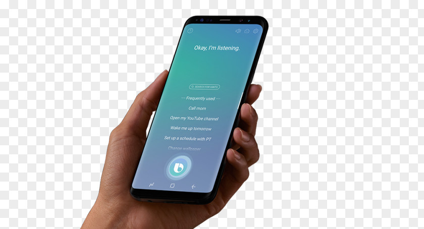 Samsung Galaxy S8 Note 8 Bixby Intelligent Personal Assistant PNG