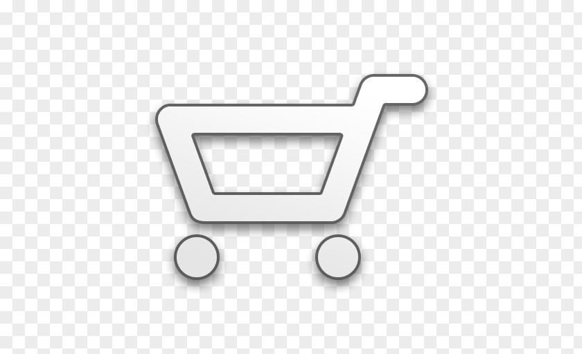 Cart Simple Shopping White PNG