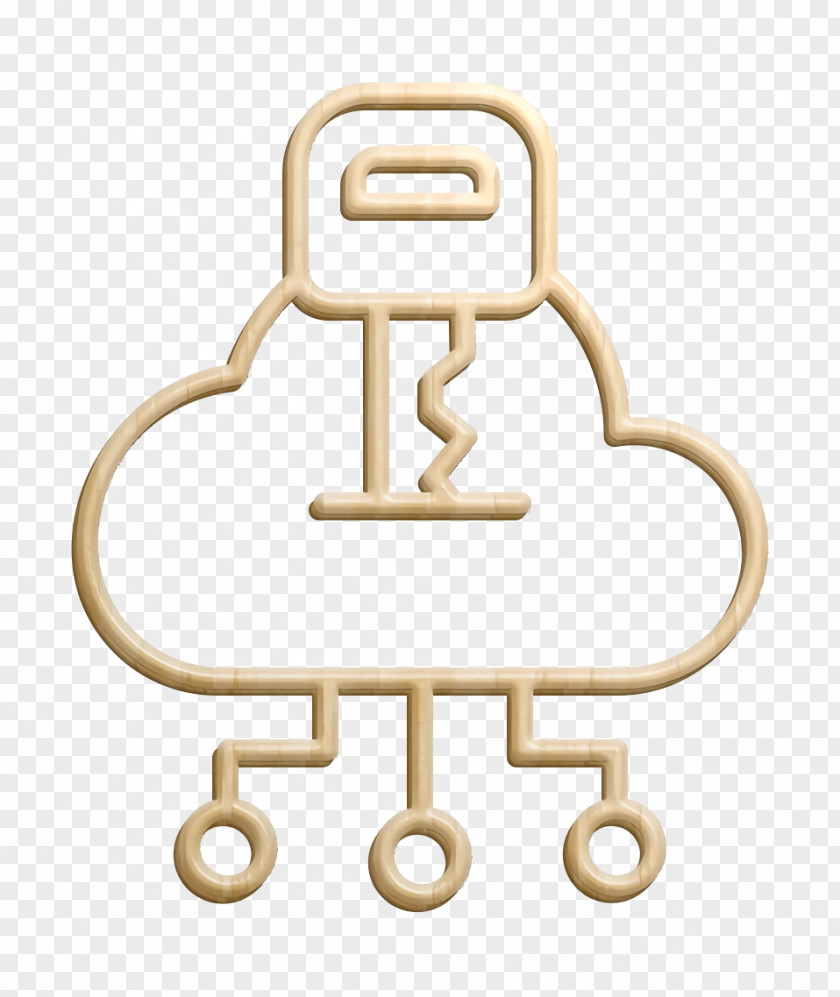 Cyber Icon Cloud PNG