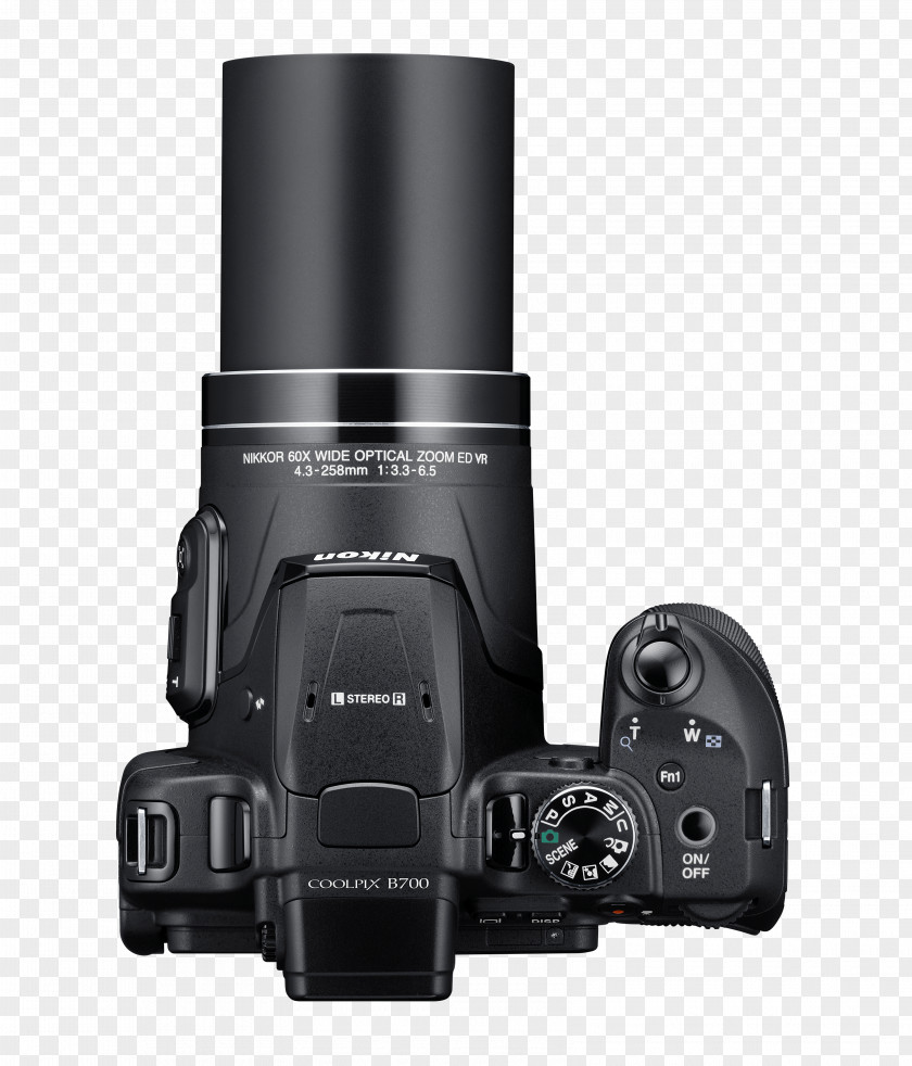 Digital Camera Zoom Lens Point-and-shoot Bridge Nikon PNG