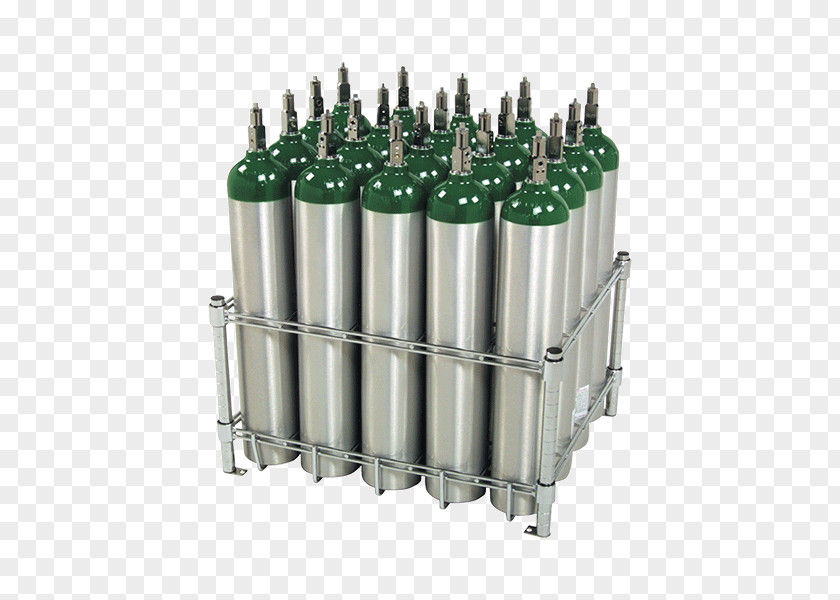 Oxygen Tank Industrial Gas Cylinder PNG