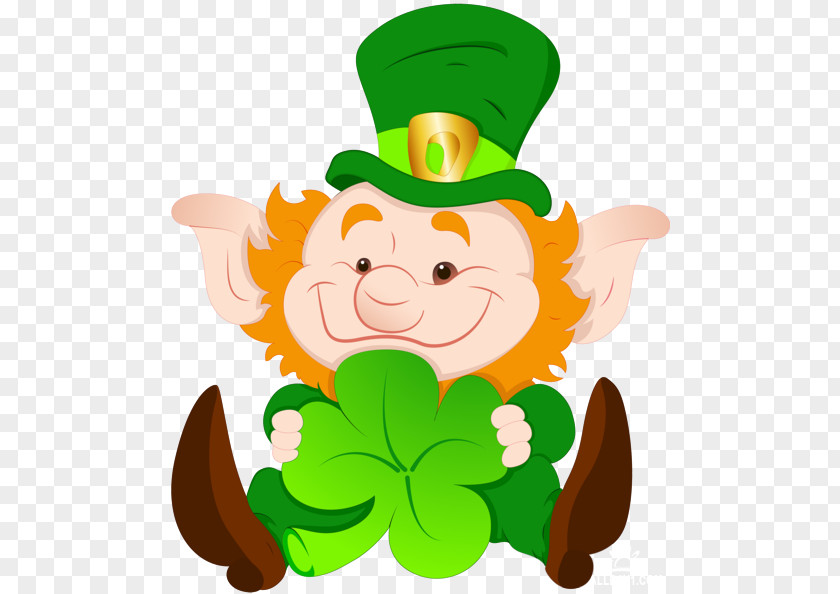 Saint Patrick's Day Leprechaun Image Illustration Vector Graphics PNG