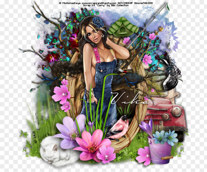 Flower Floral Design Cut Flowers Bouquet Fairy PNG