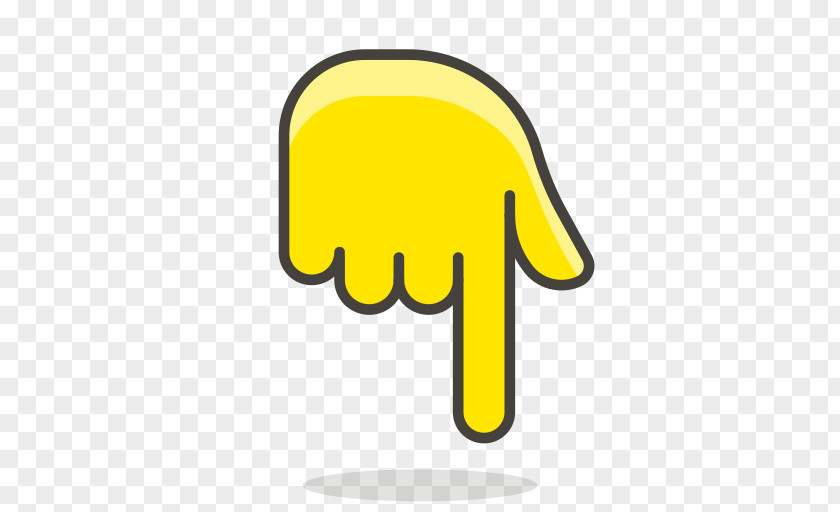 Hand Emoji Backhand Index PNG