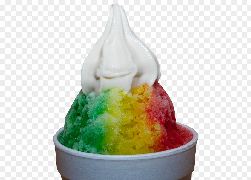 Ice Cream Snow Cone Shaved Italian Shave PNG