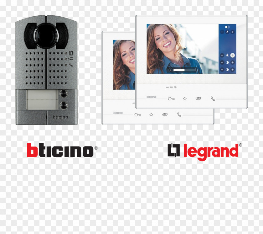 Aura Video Door-phone Bticino Intercom Door Phone Legrand PNG