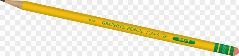 Big Pencil Cliparts Brand Yellow Material Font PNG