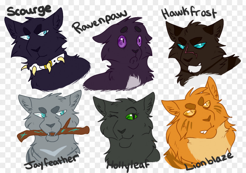 Epic Warrior Cat Drawings Warriors Erin Hunter Whiskers Lionblaze PNG