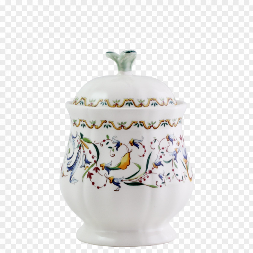 Oriental Flower Pot Stand Porcelain Faïencerie De Gien Faience Sugar Bowl Pottery PNG