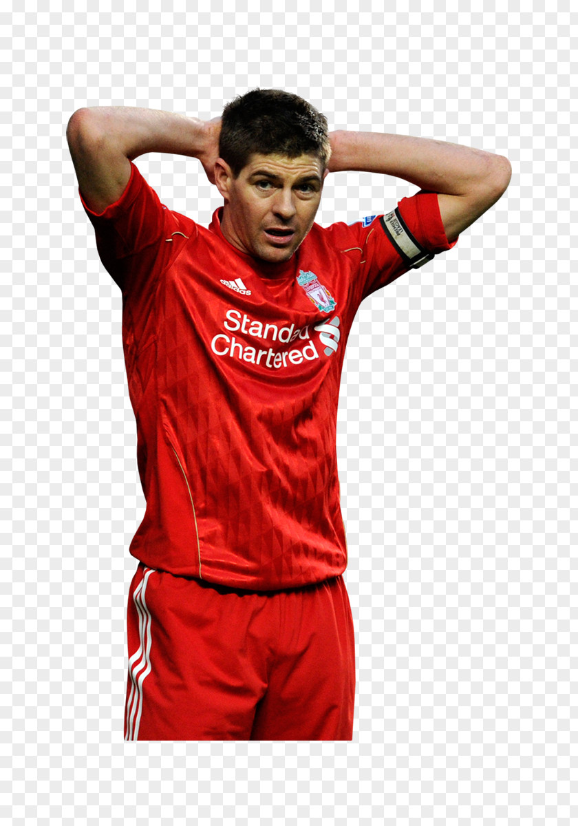 T-shirt Steven Gerrard IPhone 4 Liverpool F.C. Team Sport PNG