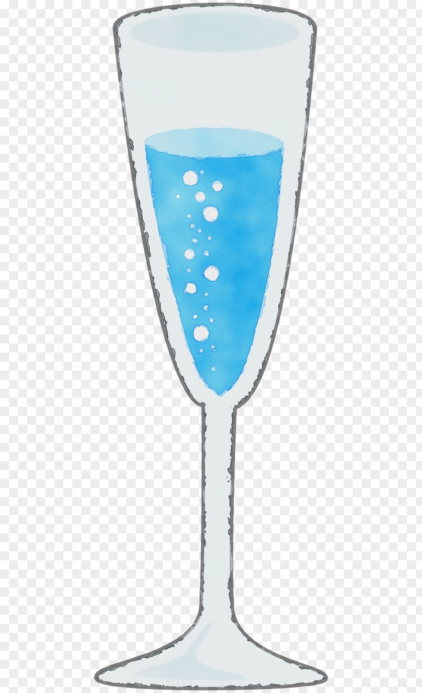 Tableware Glass Turquoise Champagne Cocktail Stemware Drinkware PNG