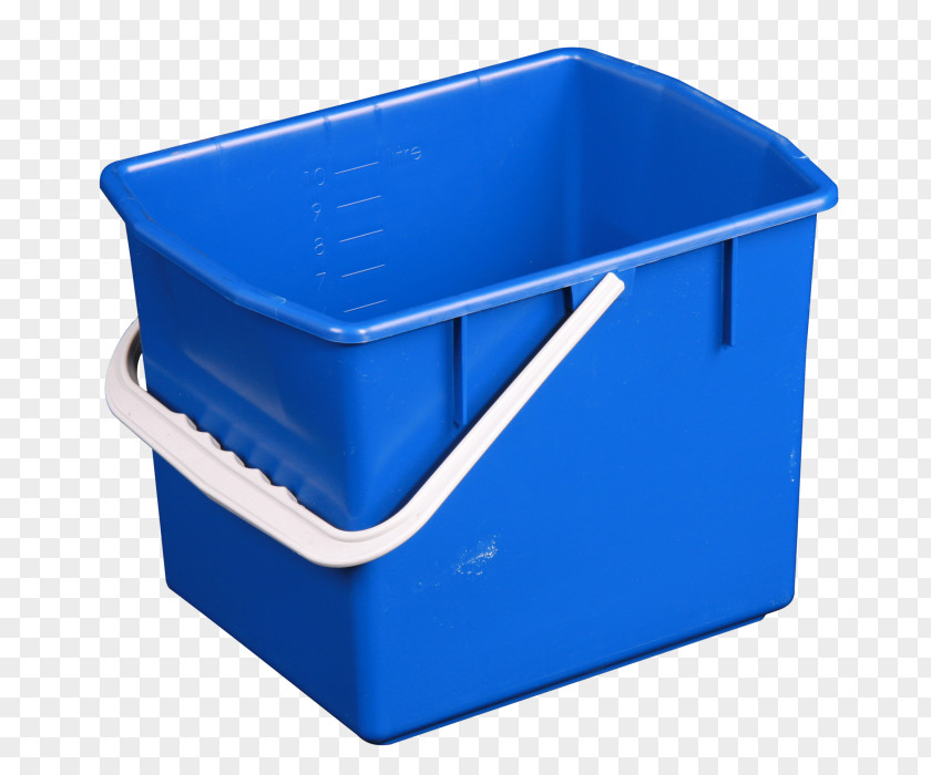 Bucket Plastic Blue Paint Liter PNG