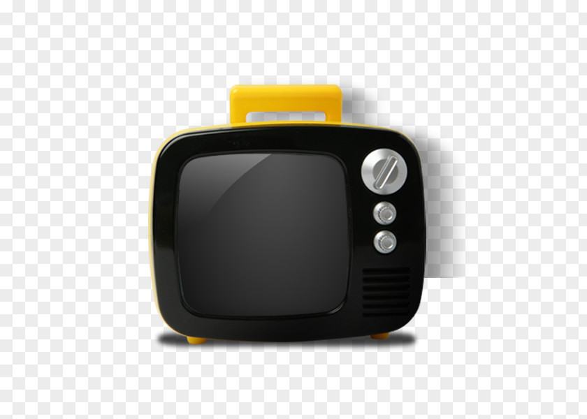 Free Hand To Pull The TV Material Television Set PNG