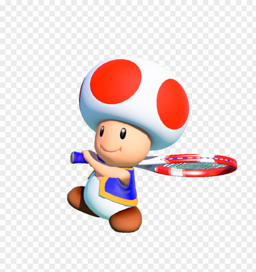 Mario Tennis Aces Super 3D World Toad PNG