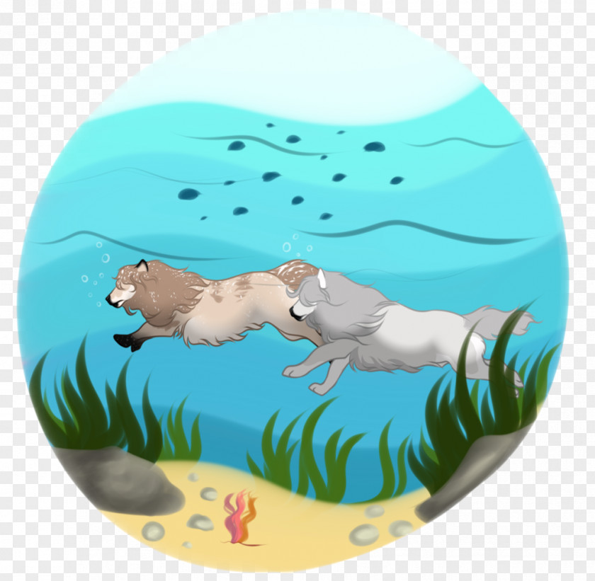 Oxygen Tank For Swimming Marine Mammal Turquoise .cf Fish PNG