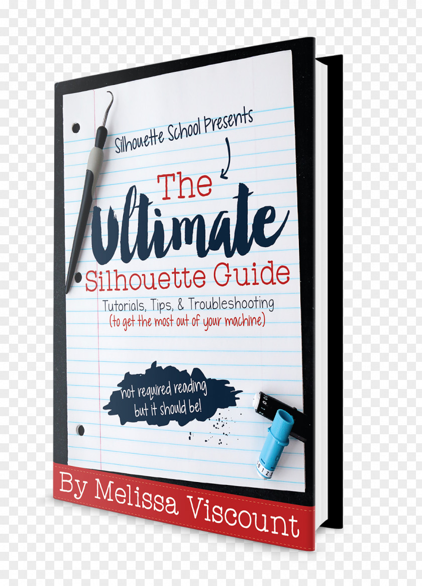 Silhouette E-book Portrait Paper PNG