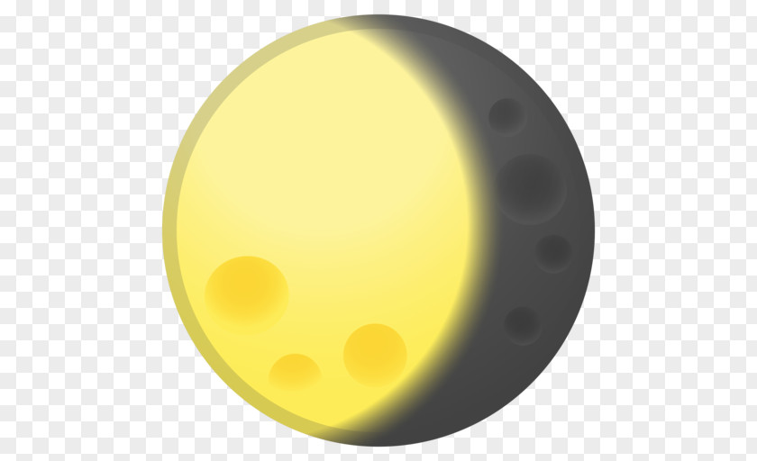 Android Lunar Phase Moon Emoji PNG