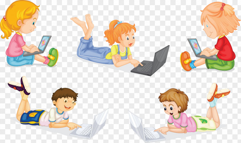 Computer Laptop Child PNG