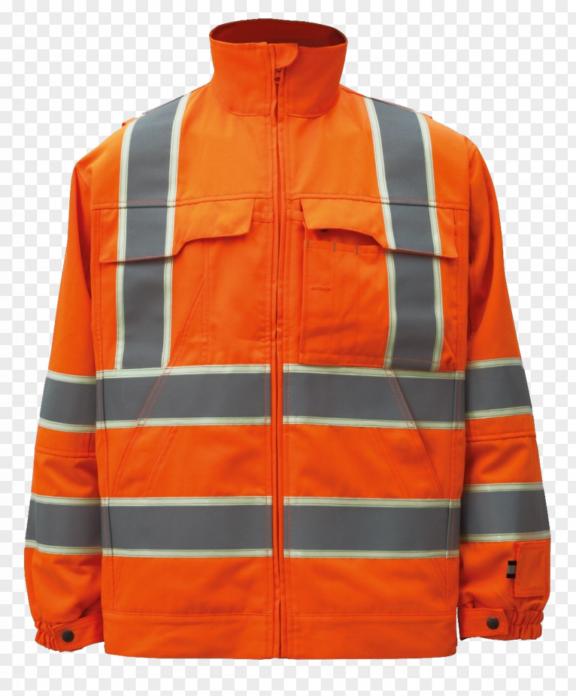 Jacket High-visibility Clothing Workwear Polo Shirt PNG
