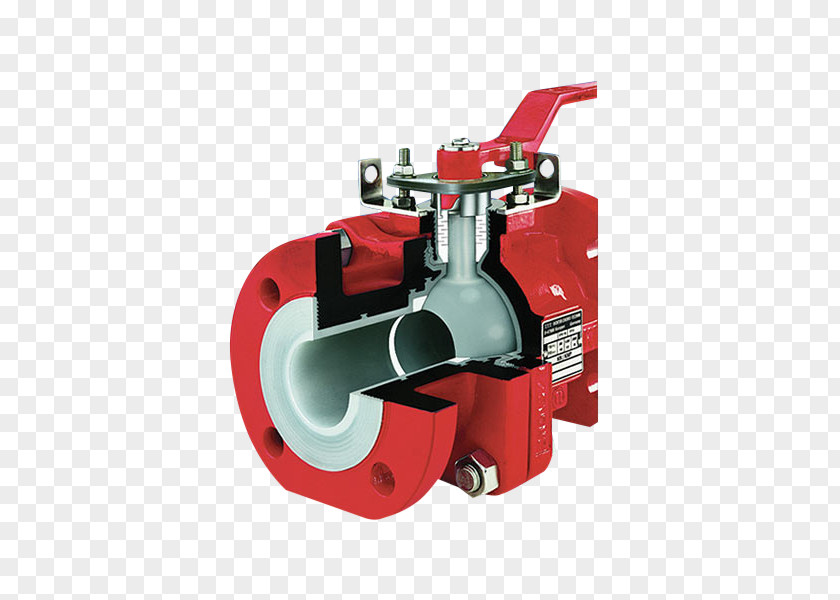 Ball Valve Polytetrafluoroethylene Control Valves Piping PNG