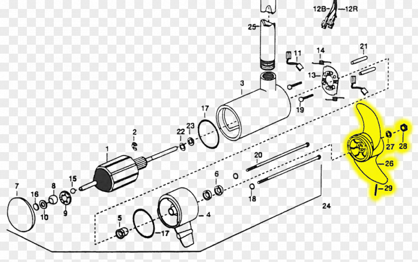 Cable Harness Wiring Diagram Trolling Motor Electrical Wires & Circuit PNG
