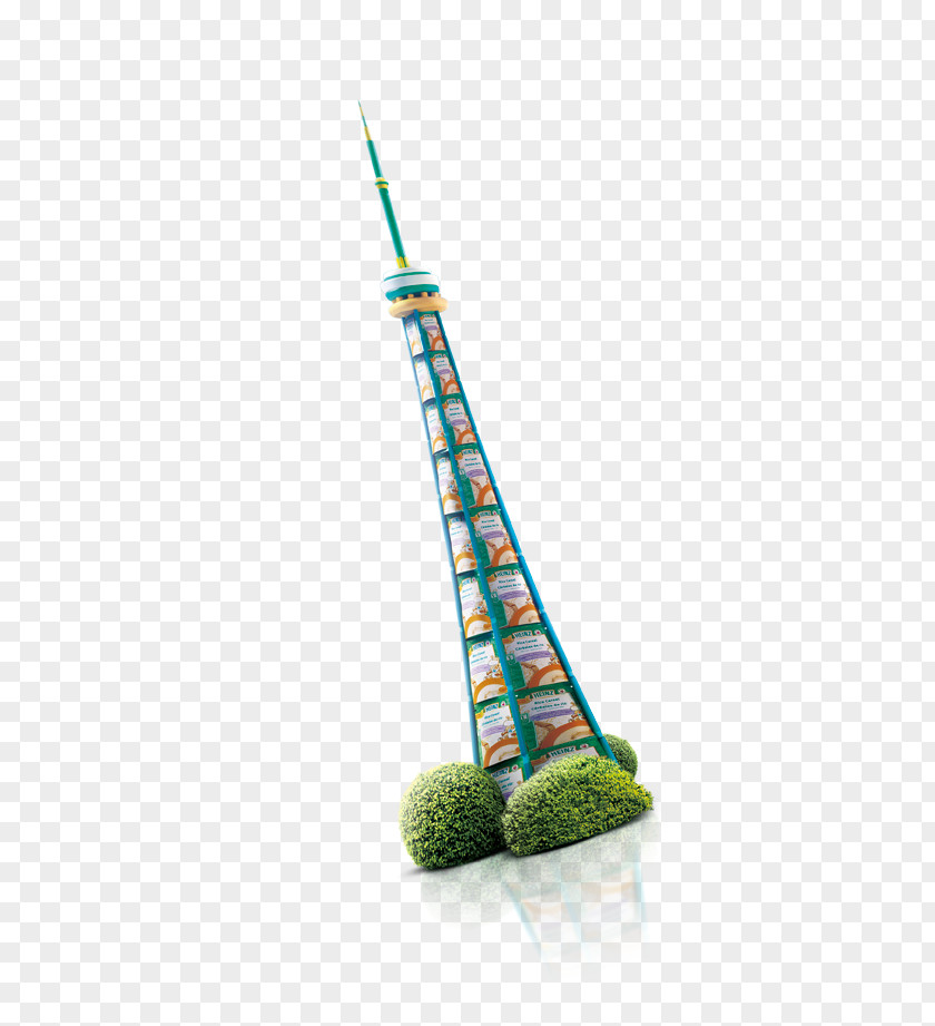 Cartoon TV Tower Canton Oriental Pearl Television PNG