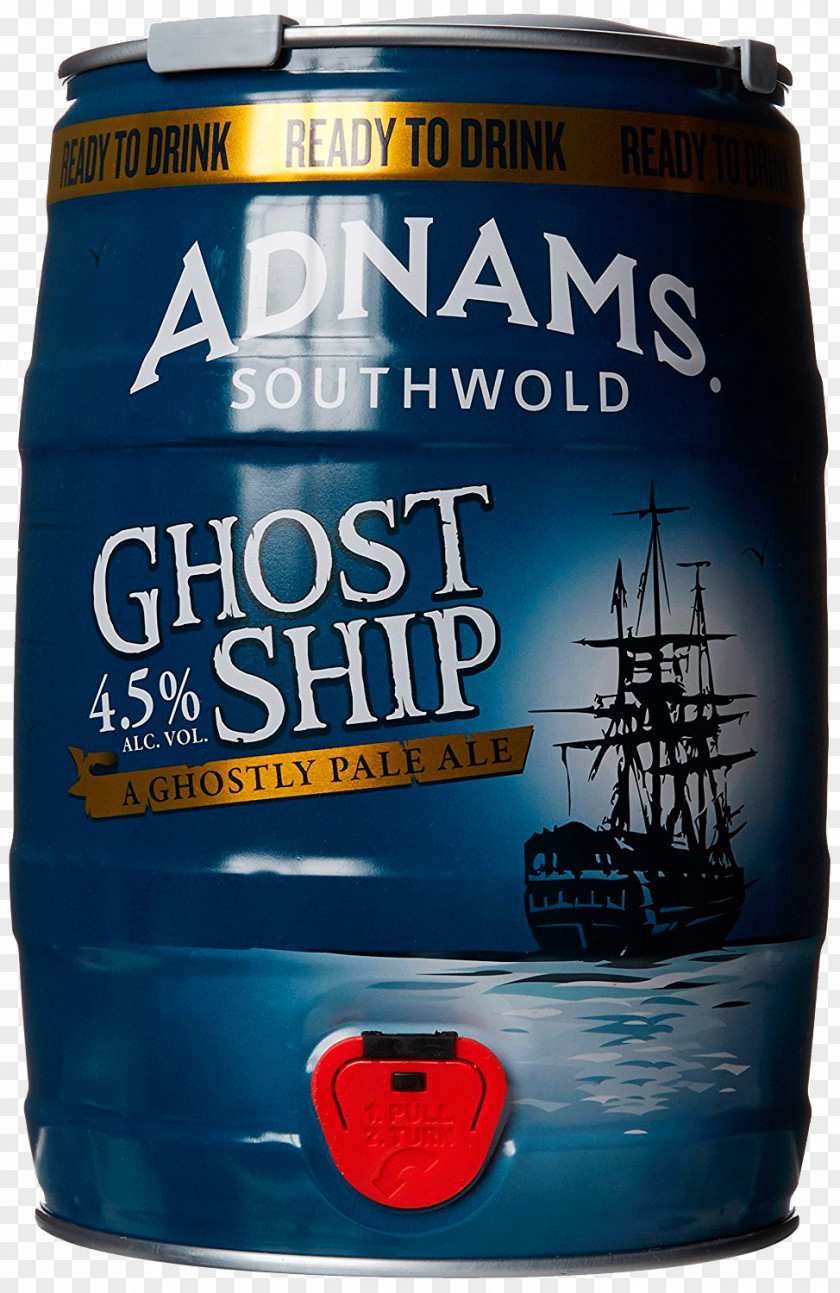 Ghost Ship Adnams Brewery Beer Ale Keg PNG