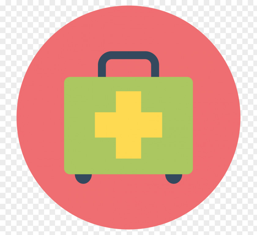 Health Care Medical Bag Suitcase Cartoon PNG