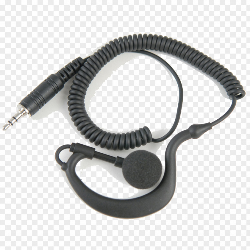 Microphone Oortje Headset Walkie-talkie Phone Connector PNG