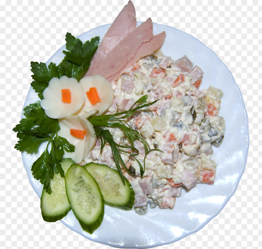 Platos Olivier Salad Recipe Coulibiac Dish PNG