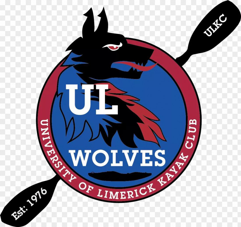 Ul University Of Limerick Kayak Club UL Students' Union Canoeing And Kayaking Logo PNG