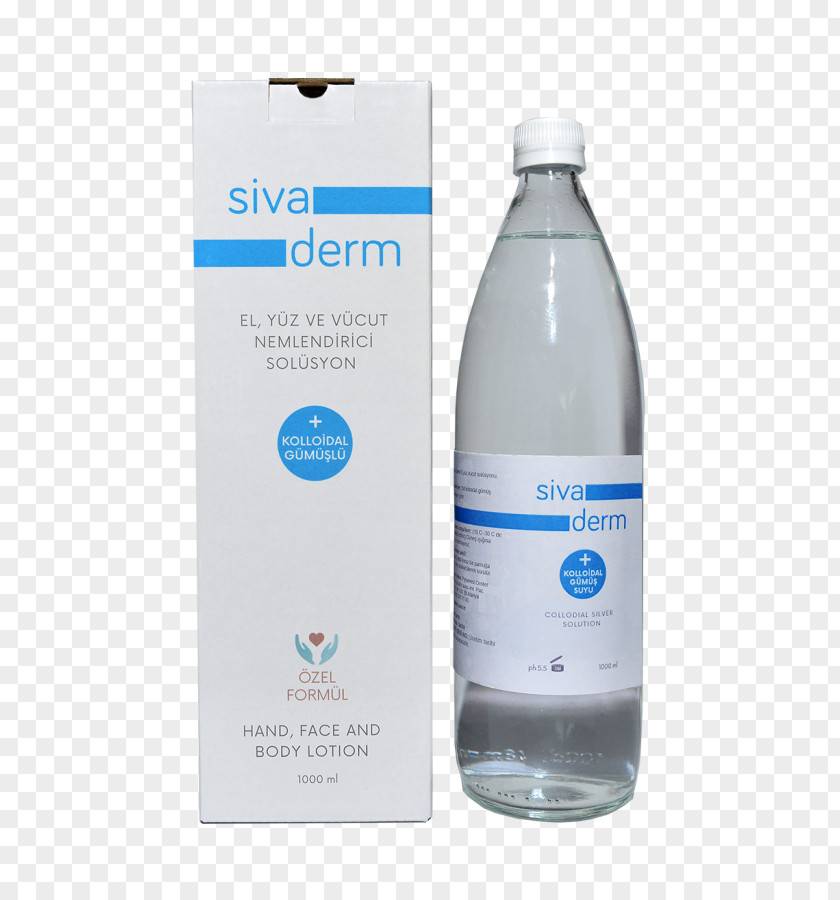 Water Distilled Colloid Silver PNG