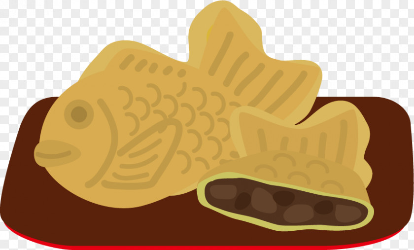 Candy Taiyaki Custard Bungeo-ppang Wagashi Red Bean Paste PNG